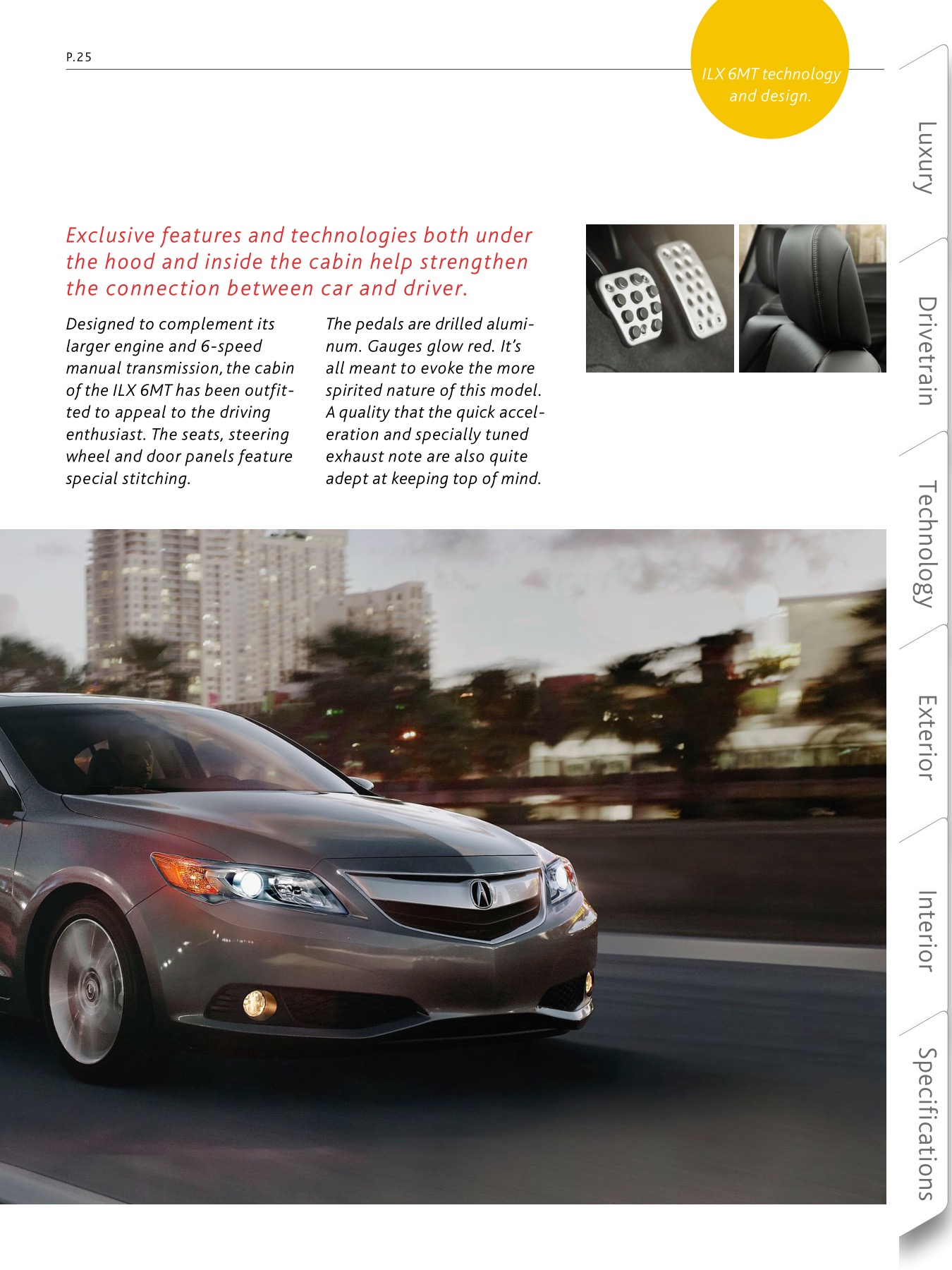 2014 Acura ILX Brochure Page 16